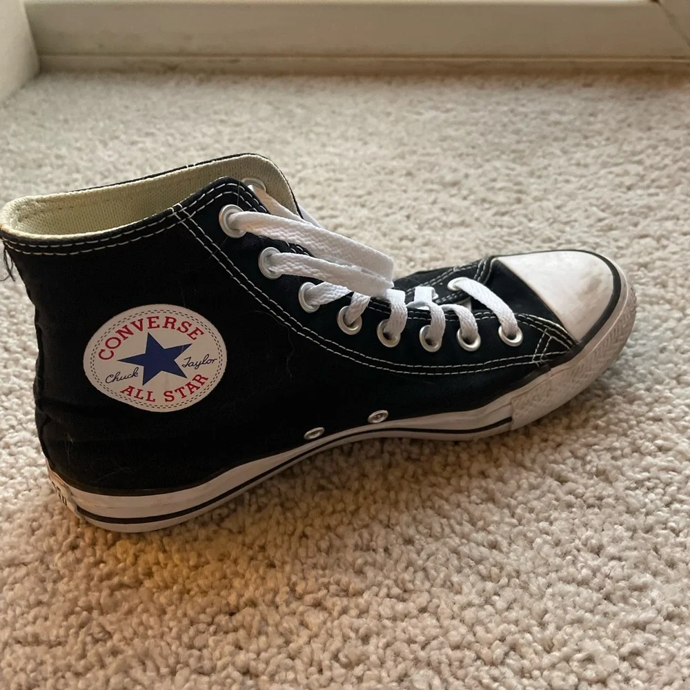 Converse Black High-Top Sneakers - Picture 5 of 10